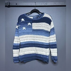 NWOT Polo Ralph Lauren American Flag Sweater XS